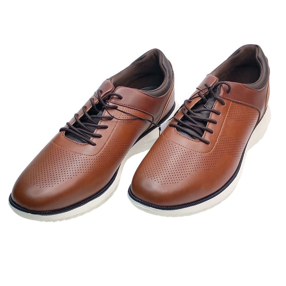 Perry Ellis Portfolio Casual Men Size 13‎ Brown Ultra Foam 1904710